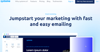 Systeme.io email marketing