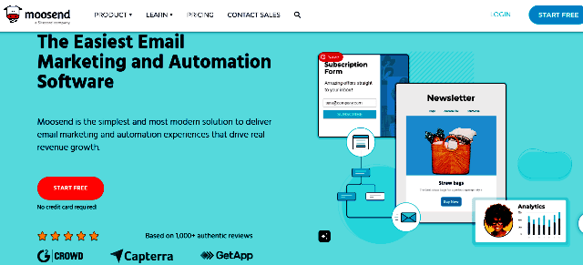 Moosend Email Marketing Software for Thriving Businesses