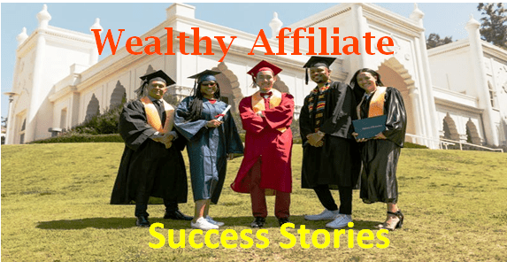 Online business Graduants in a photo